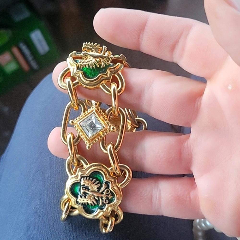 VINTAGE SIGNED MVH MICHAELA VON HABSBURG BRACELET